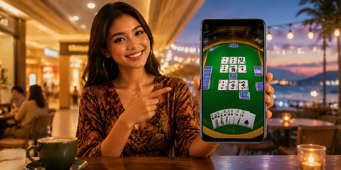 Permainan rummy bergaya Melayu di Langkawi yang santai dan menarik