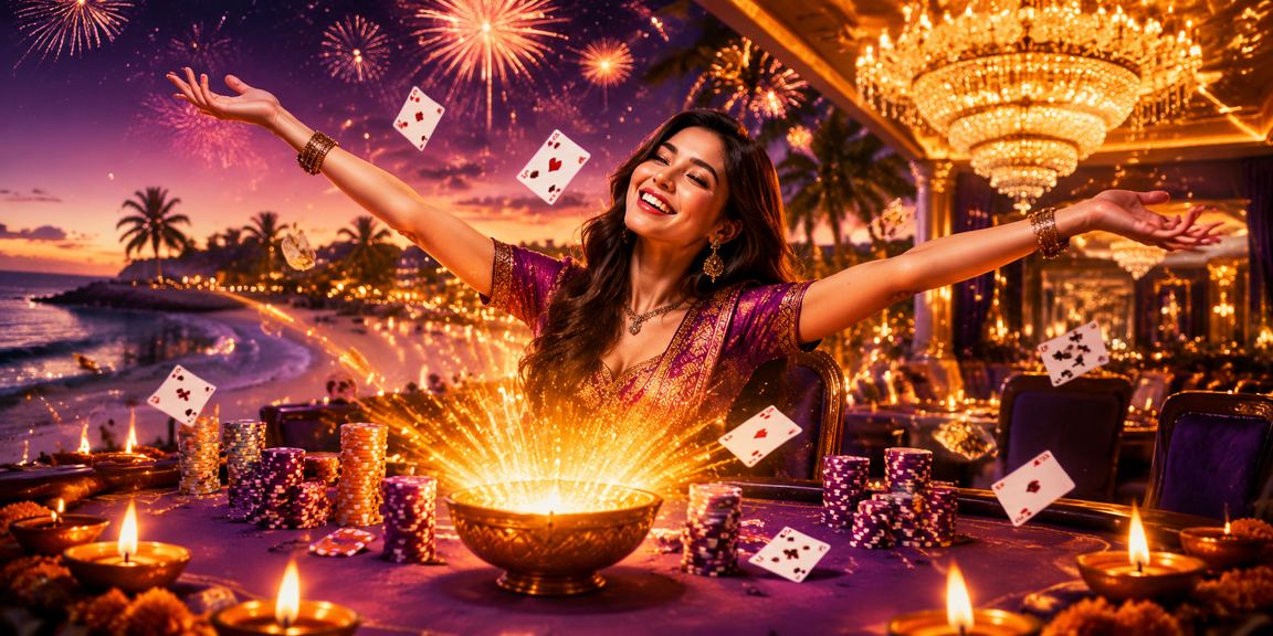 Permainan Teen Patti bergaya Melayu di Langkawi yang menggambarkan hiburan tempatan